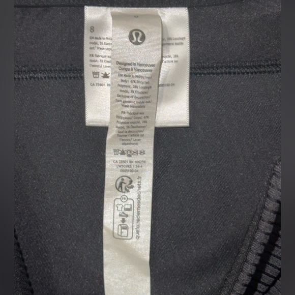 Lululemon Ribbed Softstreme Flared Pant - Black - Picture 13 of 16